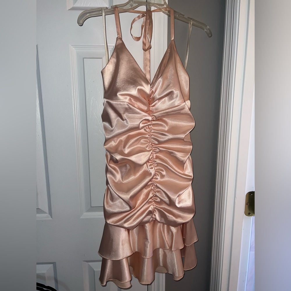 Jessica McClintock Blush dress